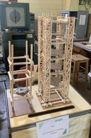 Winner, Graduate Level — Seismic Performance of Building Model Competition