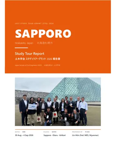 JSCE Study Tour Grant 2026, Sapporo — Study Tour Report